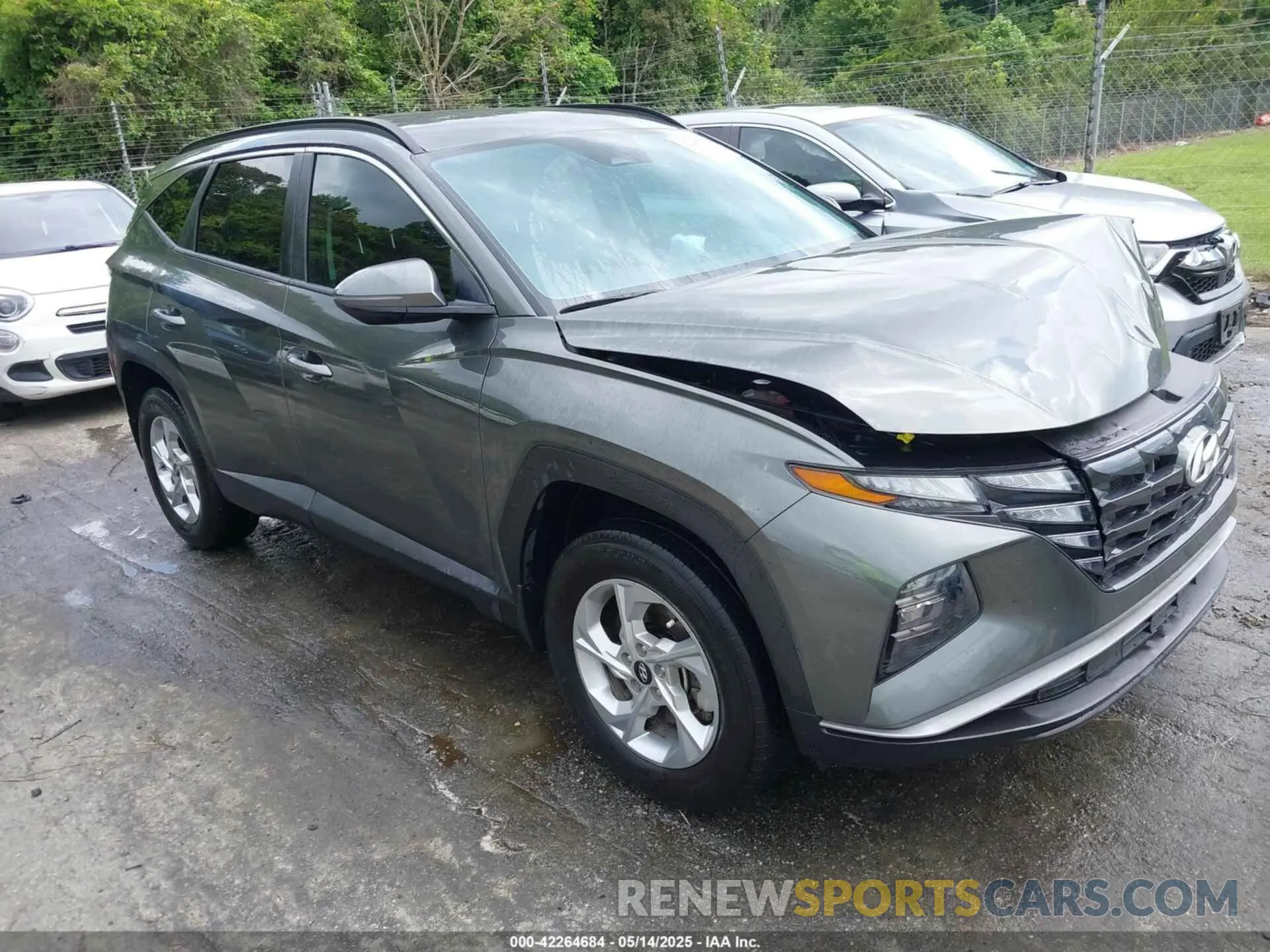 1 Photograph of a damaged car 5NMJBCAE4PH238244 HYUNDAI TUCSON 2023