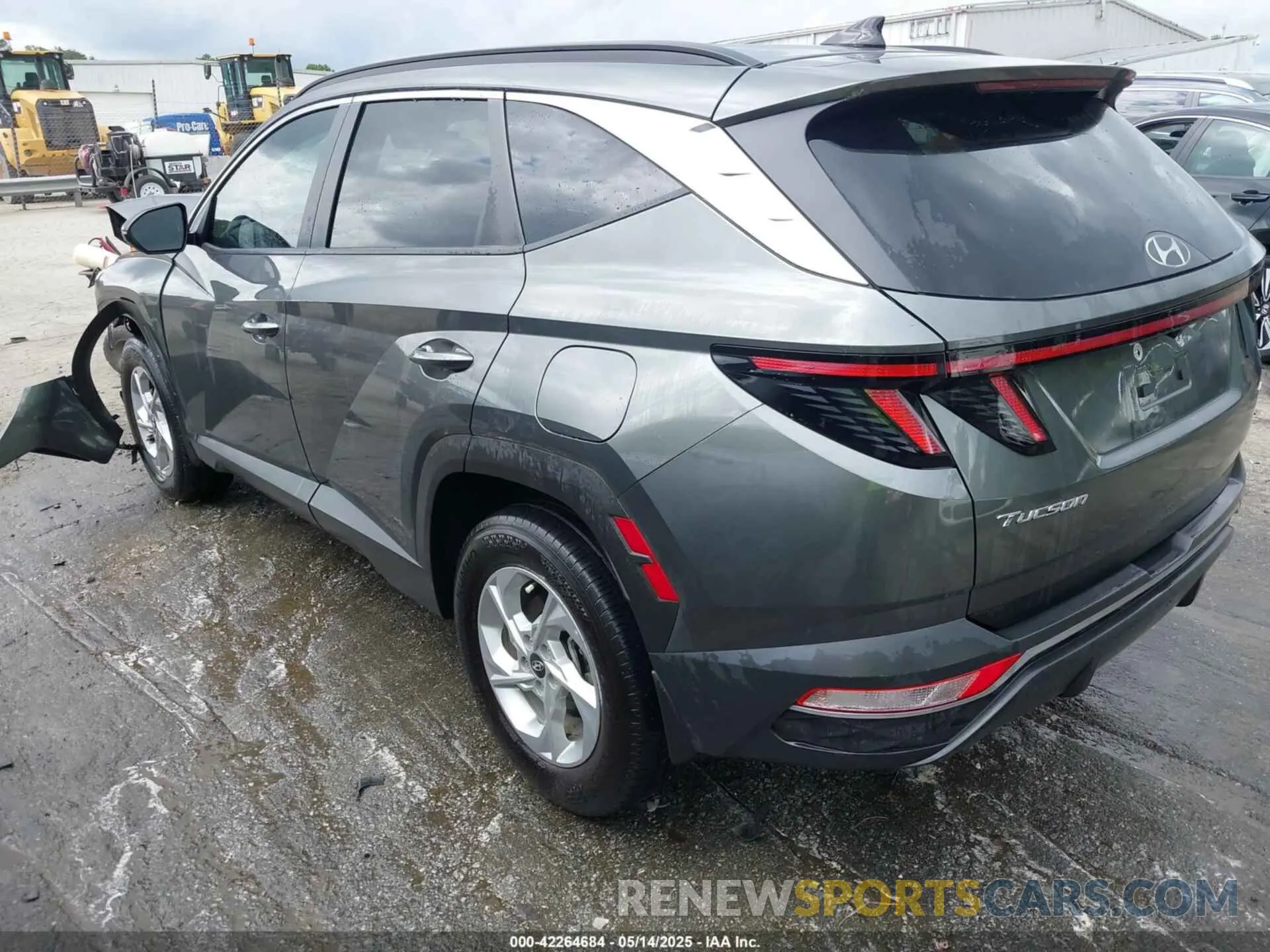 3 Photograph of a damaged car 5NMJBCAE4PH238244 HYUNDAI TUCSON 2023