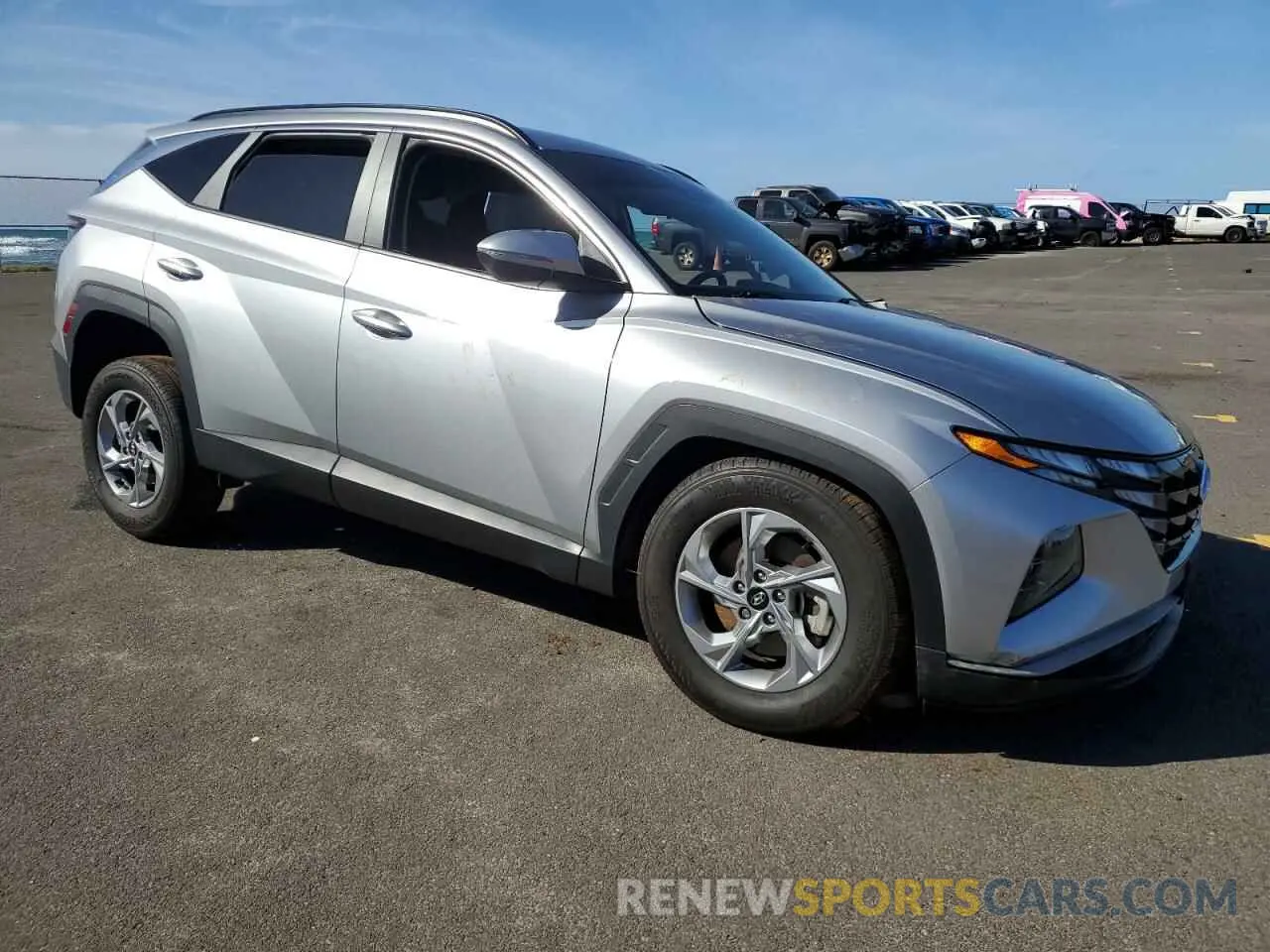 4 Photograph of a damaged car 5NMJBCAE6PH186194 HYUNDAI TUCSON 2023