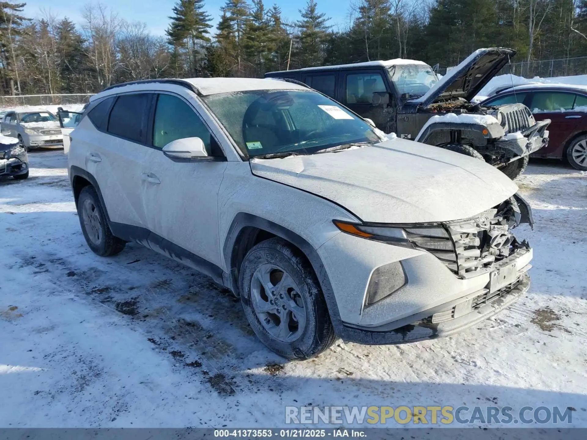 1 Photograph of a damaged car 5NMJBCAE6PH255692 HYUNDAI TUCSON 2023