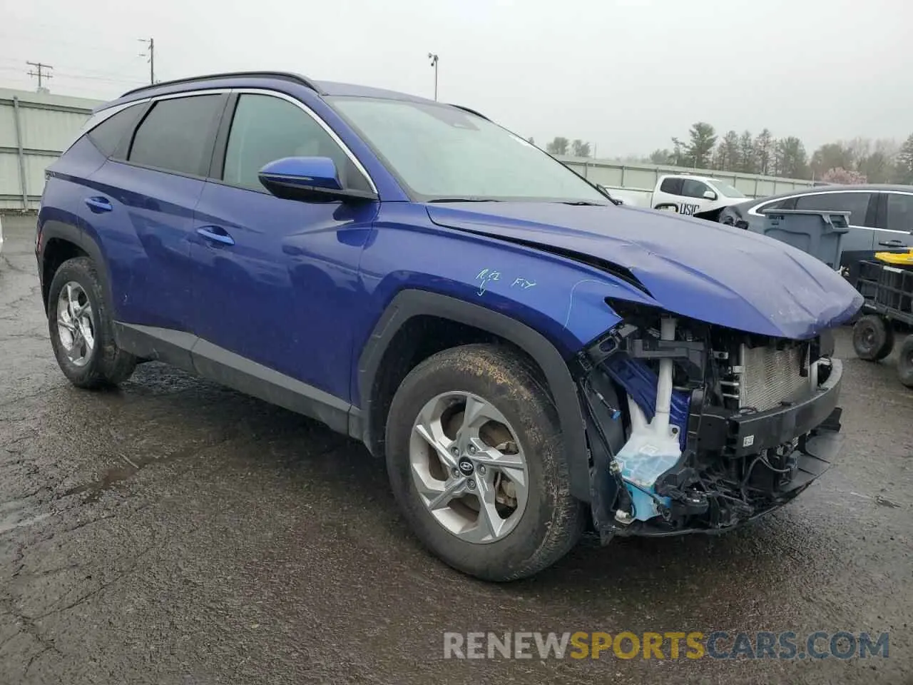 4 Photograph of a damaged car 5NMJBCAE6PH285713 HYUNDAI TUCSON 2023
