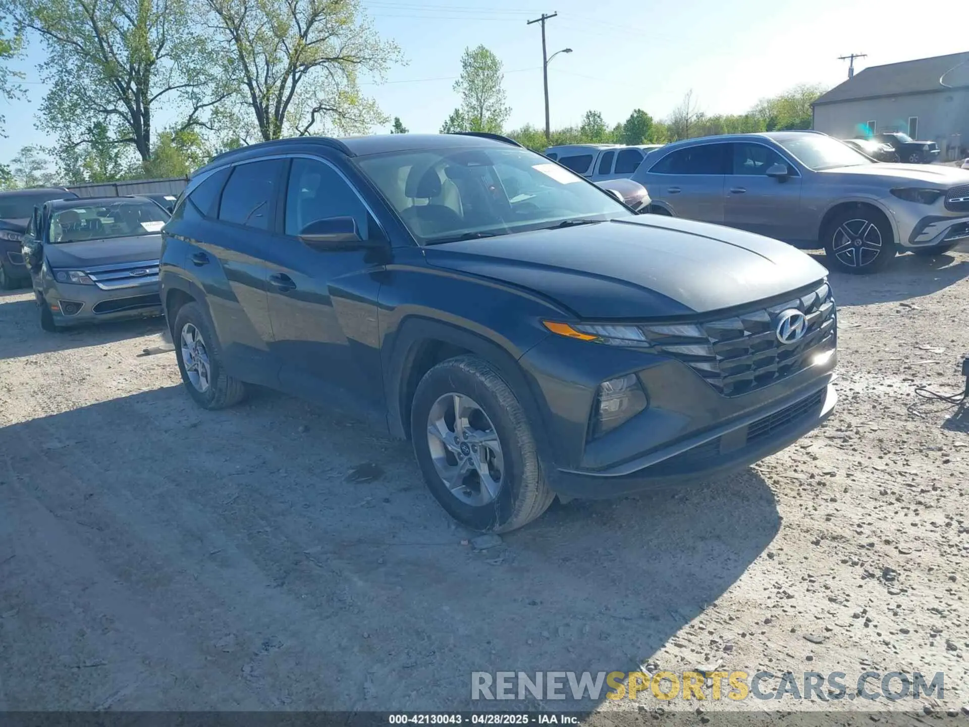 1 Photograph of a damaged car 5NMJBCAE6PH294007 HYUNDAI TUCSON 2023