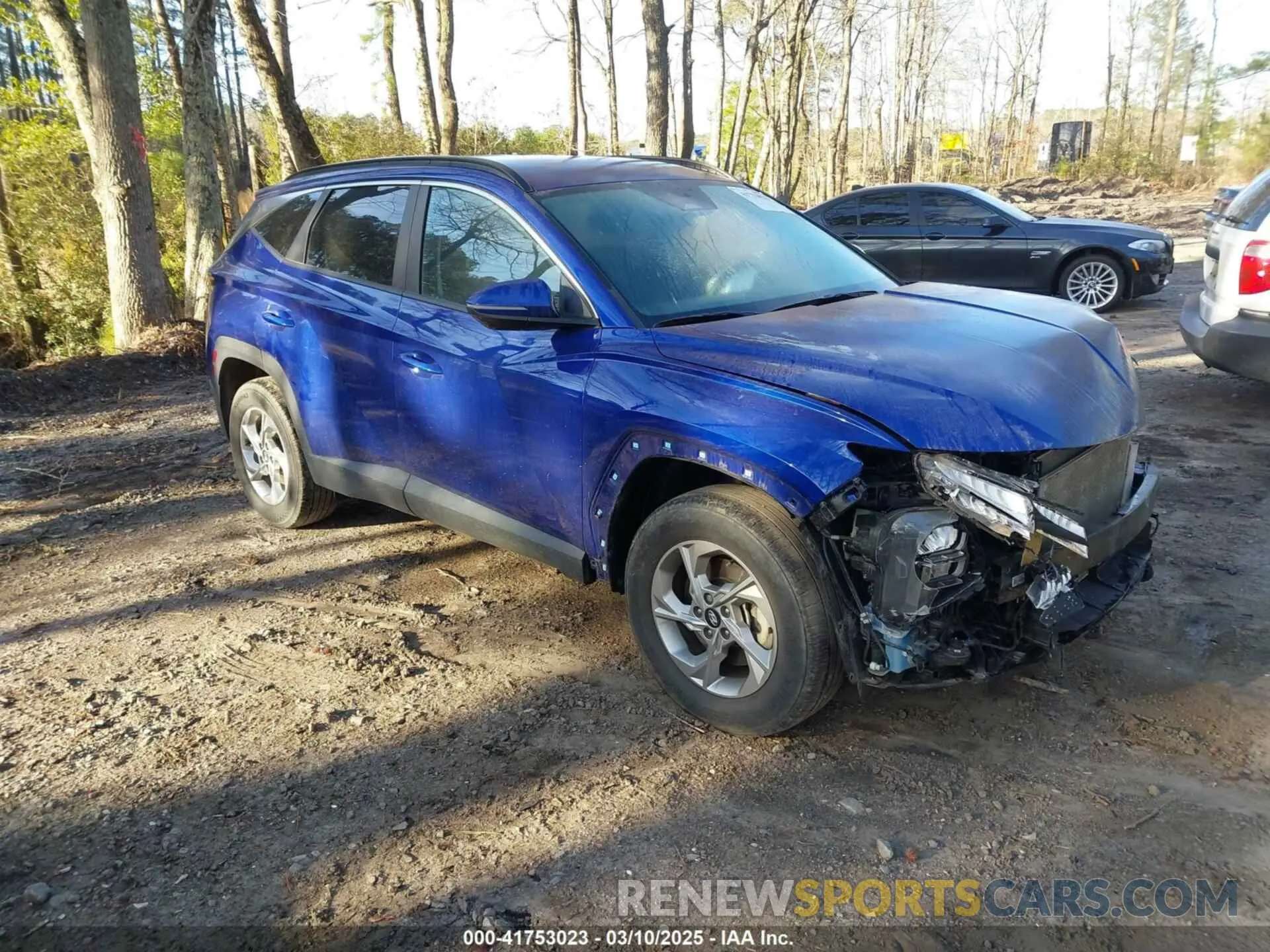 1 Photograph of a damaged car 5NMJBCAE7PH186818 HYUNDAI TUCSON 2023