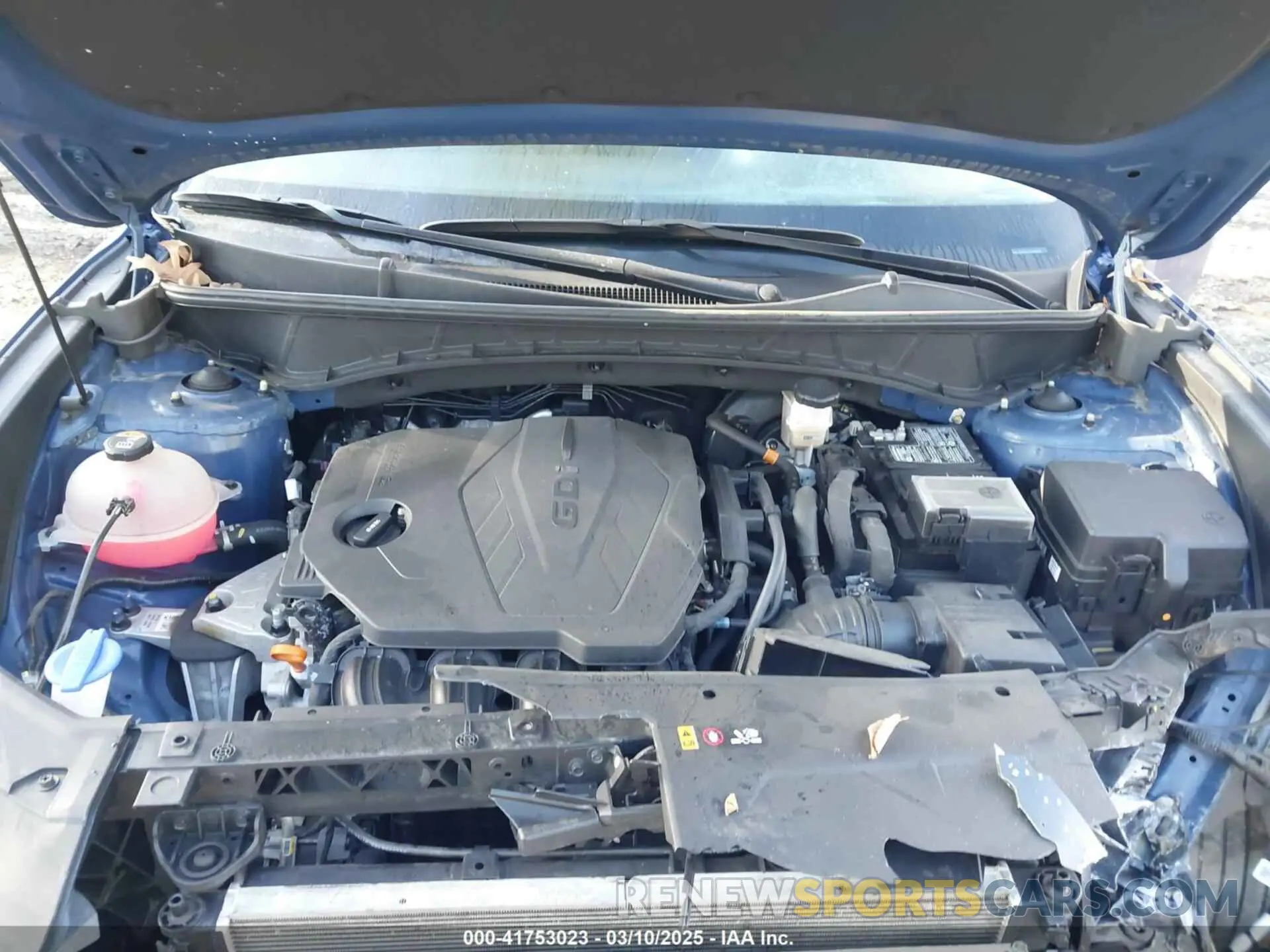 10 Photograph of a damaged car 5NMJBCAE7PH186818 HYUNDAI TUCSON 2023