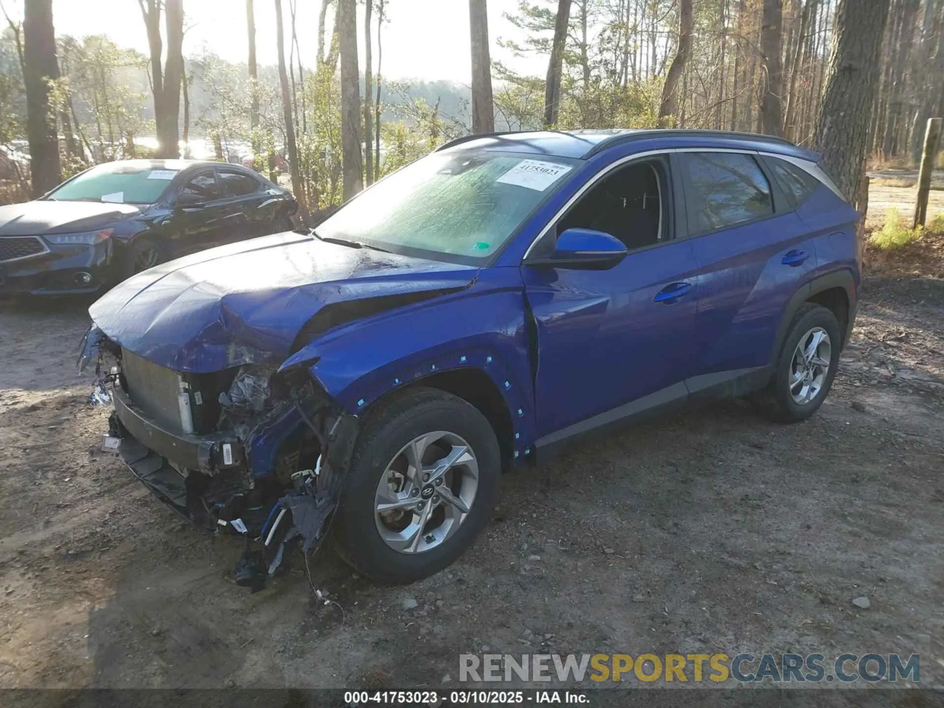 2 Photograph of a damaged car 5NMJBCAE7PH186818 HYUNDAI TUCSON 2023