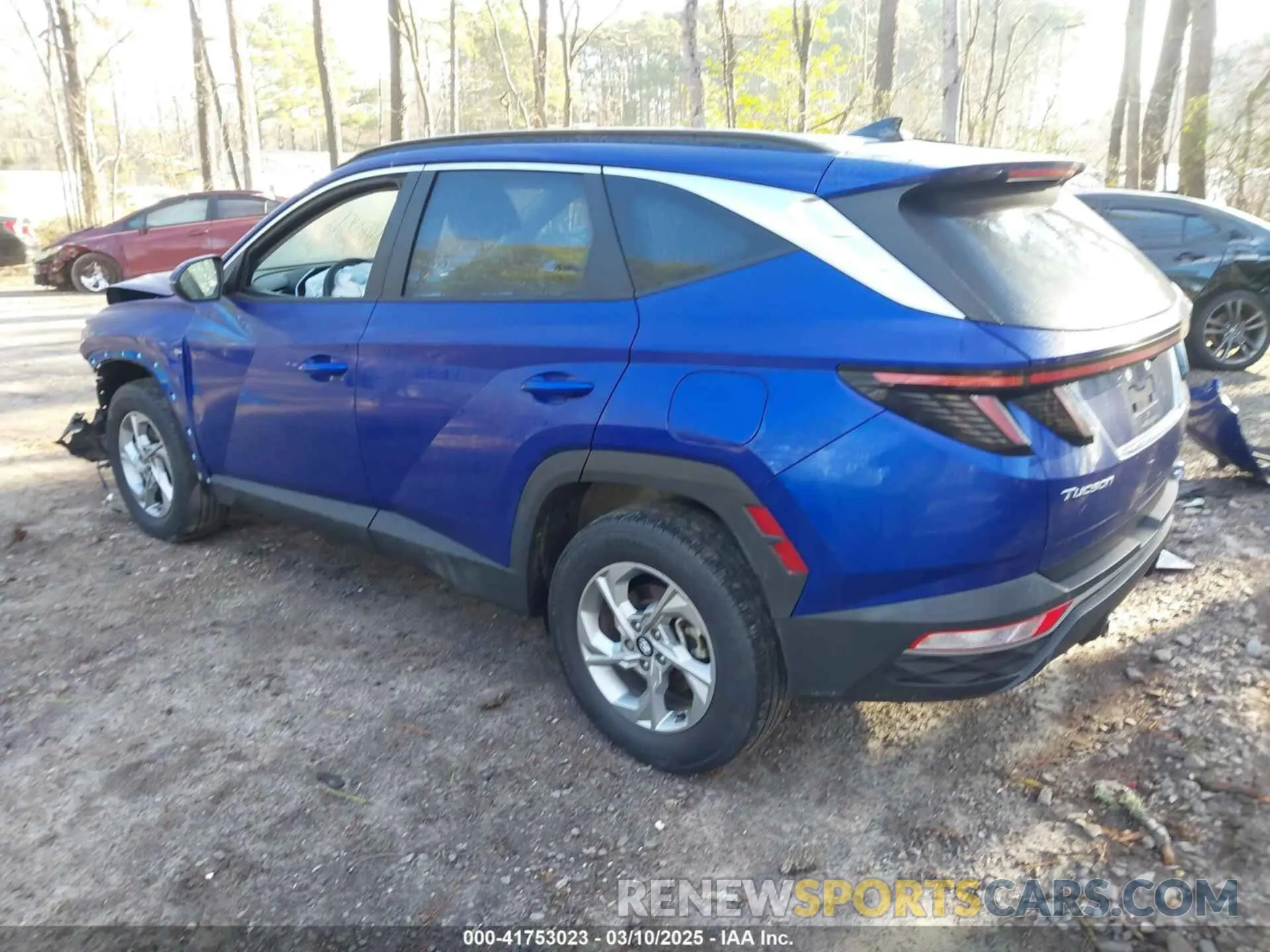 3 Photograph of a damaged car 5NMJBCAE7PH186818 HYUNDAI TUCSON 2023