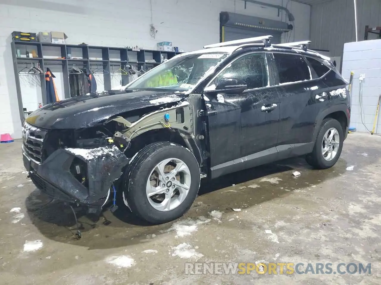 1 Photograph of a damaged car 5NMJBCAE7PH214875 HYUNDAI TUCSON 2023