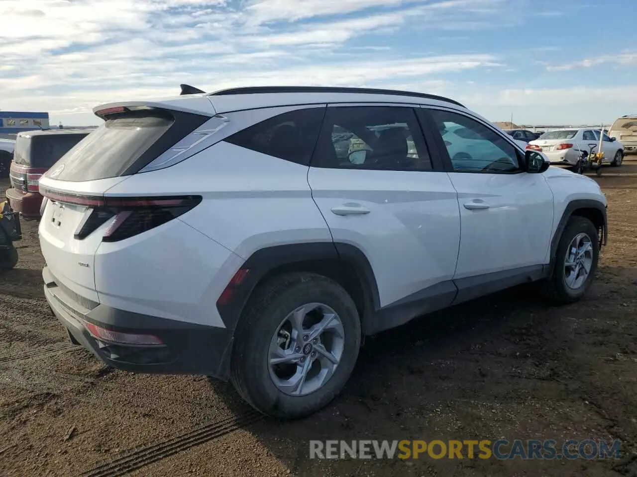 3 Photograph of a damaged car 5NMJBCAE7PH248430 HYUNDAI TUCSON 2023