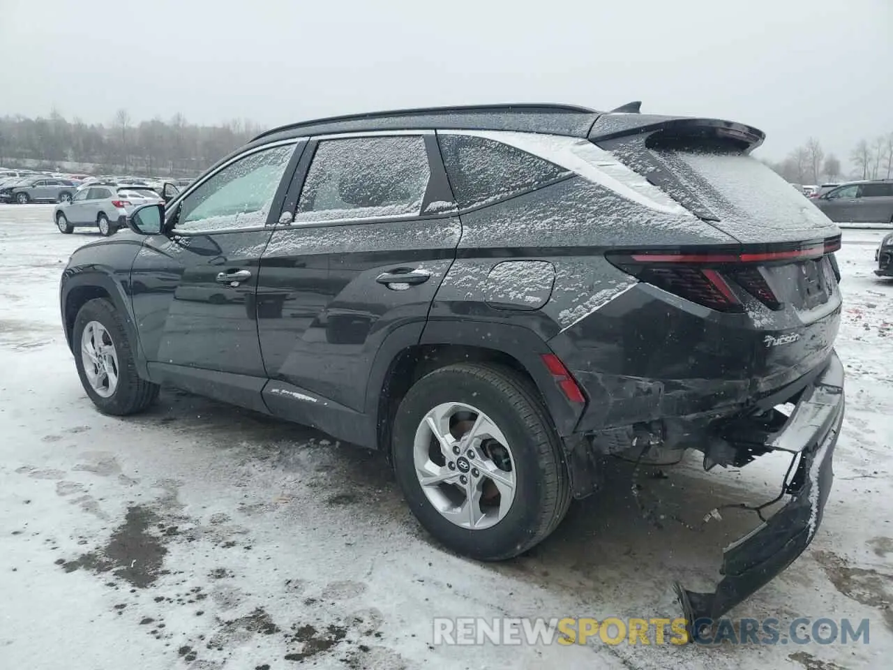 2 Photograph of a damaged car 5NMJBCAE8PH166402 HYUNDAI TUCSON 2023