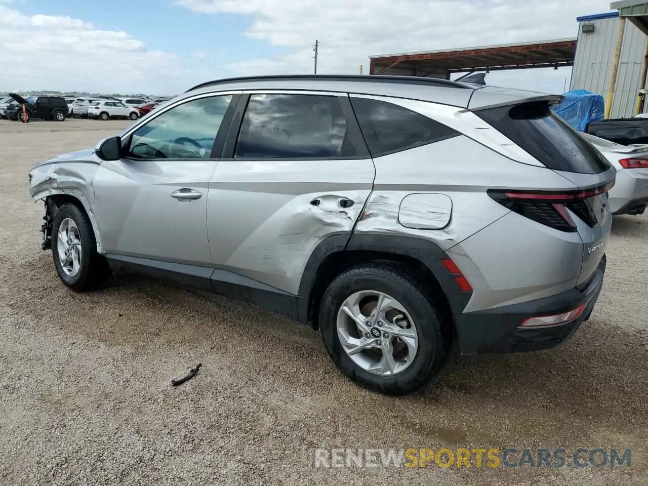 2 Photograph of a damaged car 5NMJBCAE8PH216117 HYUNDAI TUCSON 2023