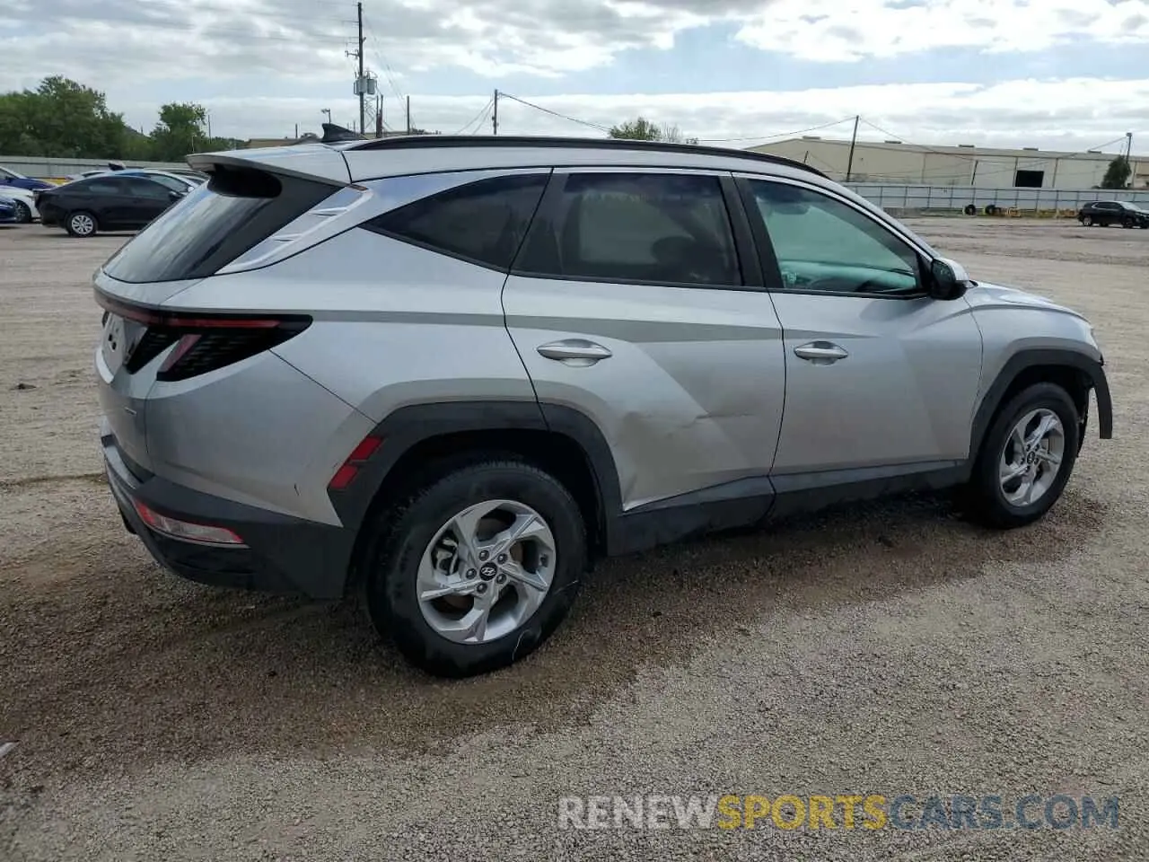 3 Photograph of a damaged car 5NMJBCAE8PH216117 HYUNDAI TUCSON 2023