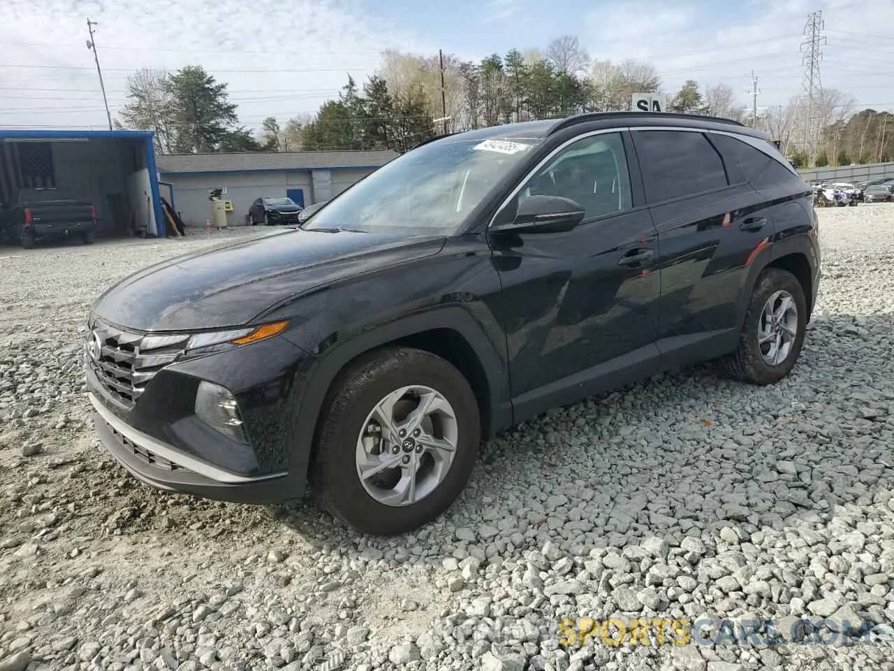 1 Photograph of a damaged car 5NMJBCAE8PH258027 HYUNDAI TUCSON 2023