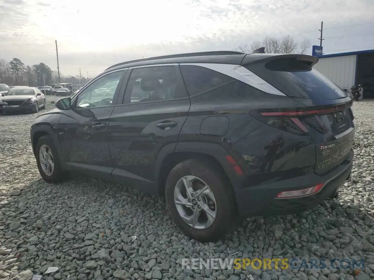 2 Photograph of a damaged car 5NMJBCAE8PH258027 HYUNDAI TUCSON 2023