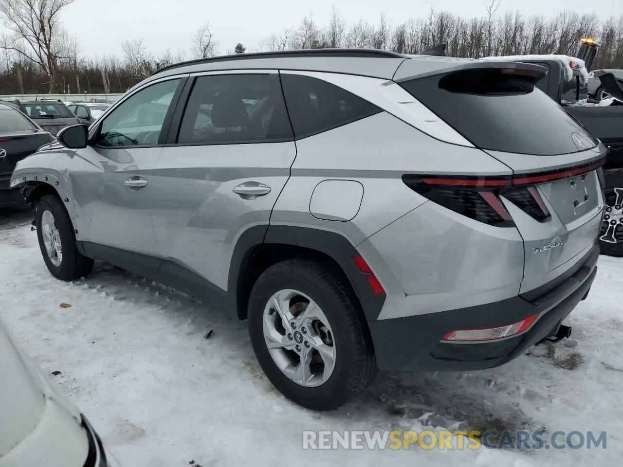 2 Photograph of a damaged car 5NMJBCAE8PH293506 HYUNDAI TUCSON 2023