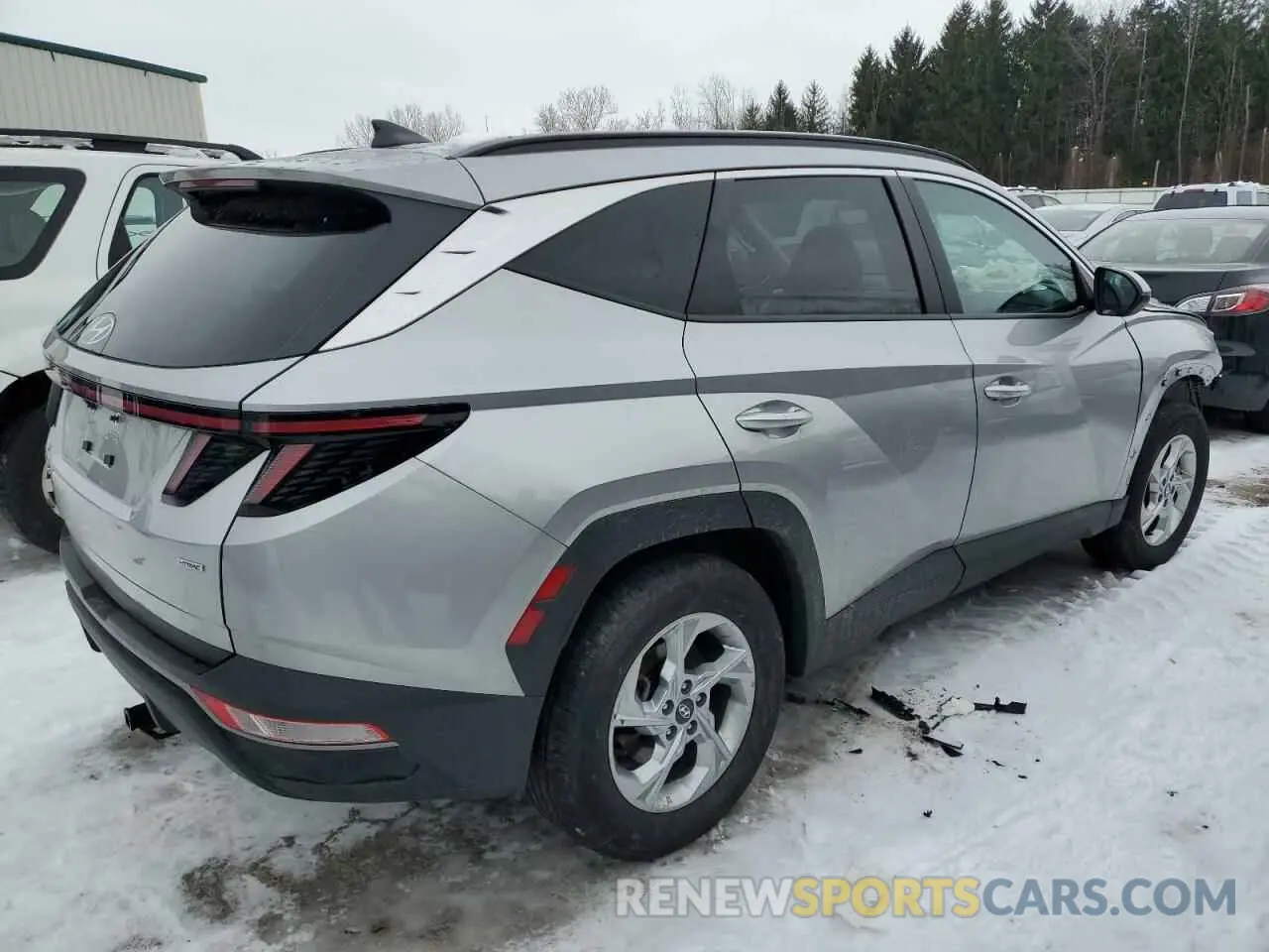 3 Photograph of a damaged car 5NMJBCAE8PH293506 HYUNDAI TUCSON 2023