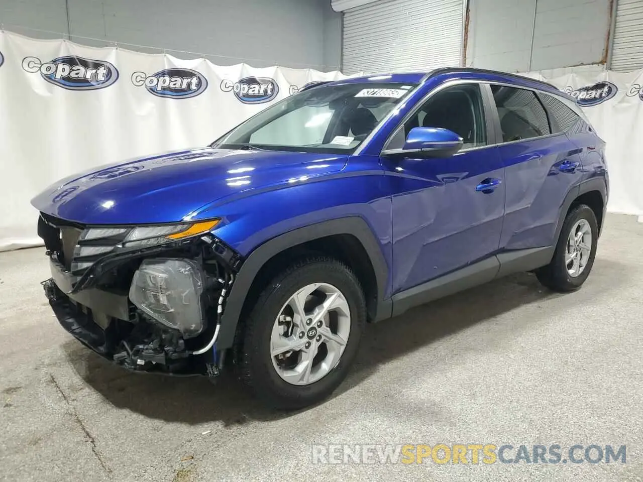 1 Photograph of a damaged car 5NMJBCAE9PH184729 HYUNDAI TUCSON 2023