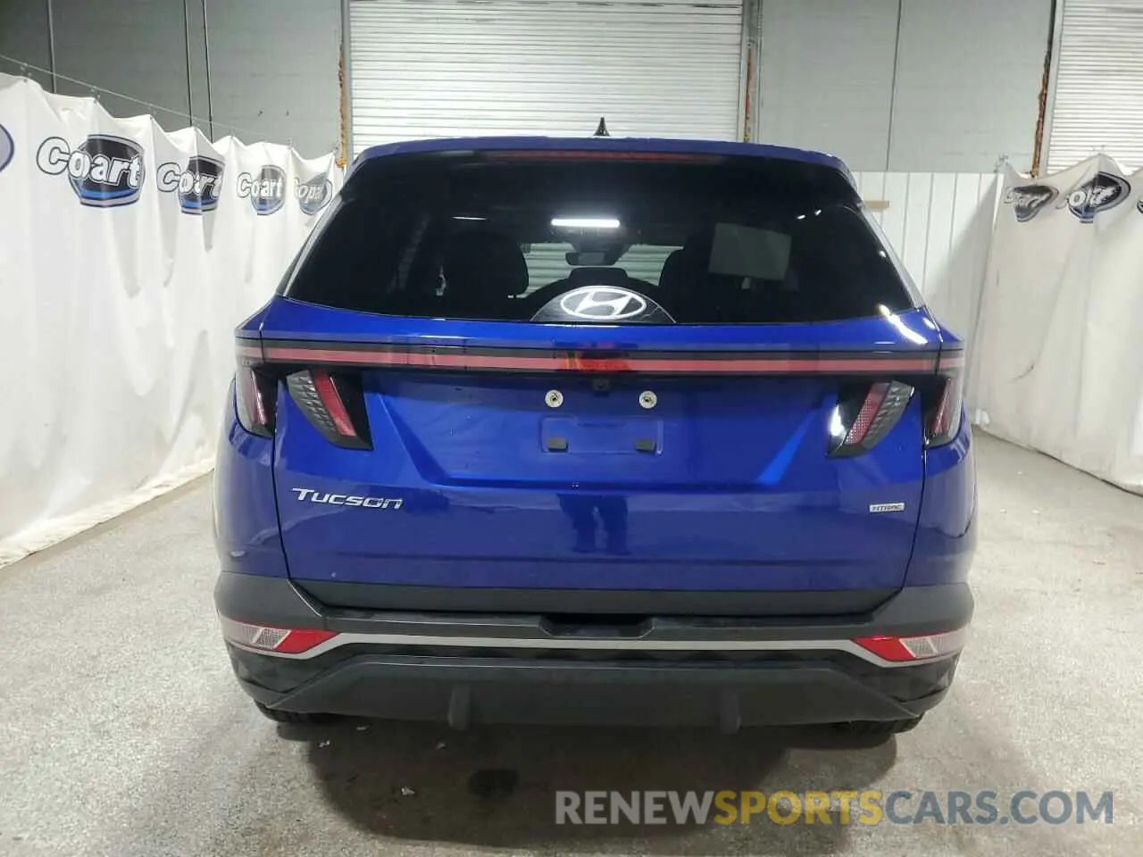 6 Photograph of a damaged car 5NMJBCAE9PH184729 HYUNDAI TUCSON 2023