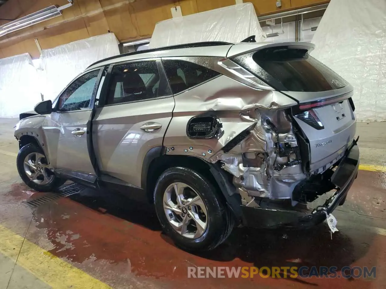 2 Photograph of a damaged car 5NMJBCAE9PH282997 HYUNDAI TUCSON 2023