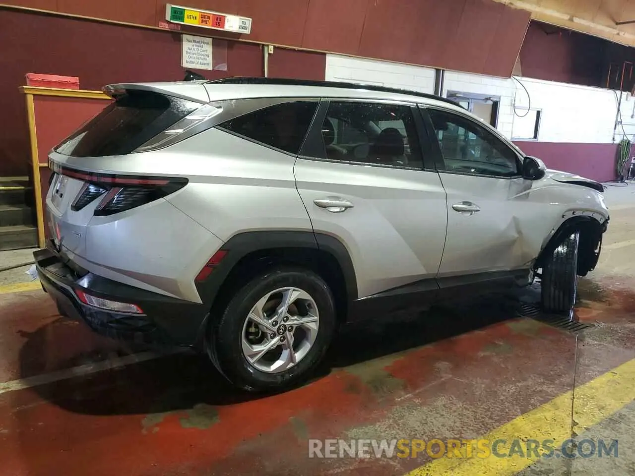 3 Photograph of a damaged car 5NMJBCAE9PH282997 HYUNDAI TUCSON 2023
