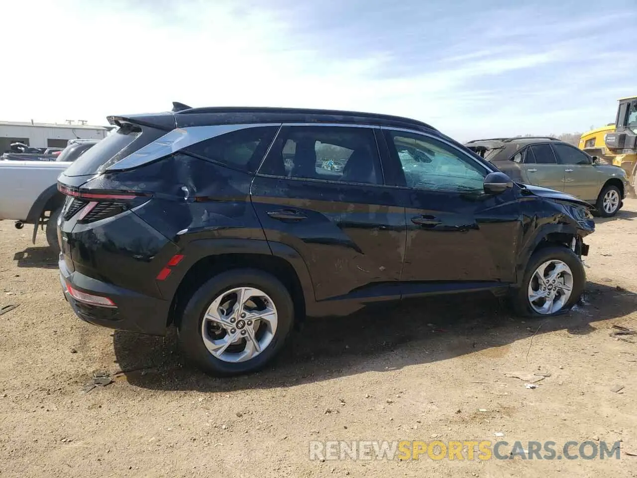 3 Photograph of a damaged car 5NMJBCAE9PH293806 HYUNDAI TUCSON 2023