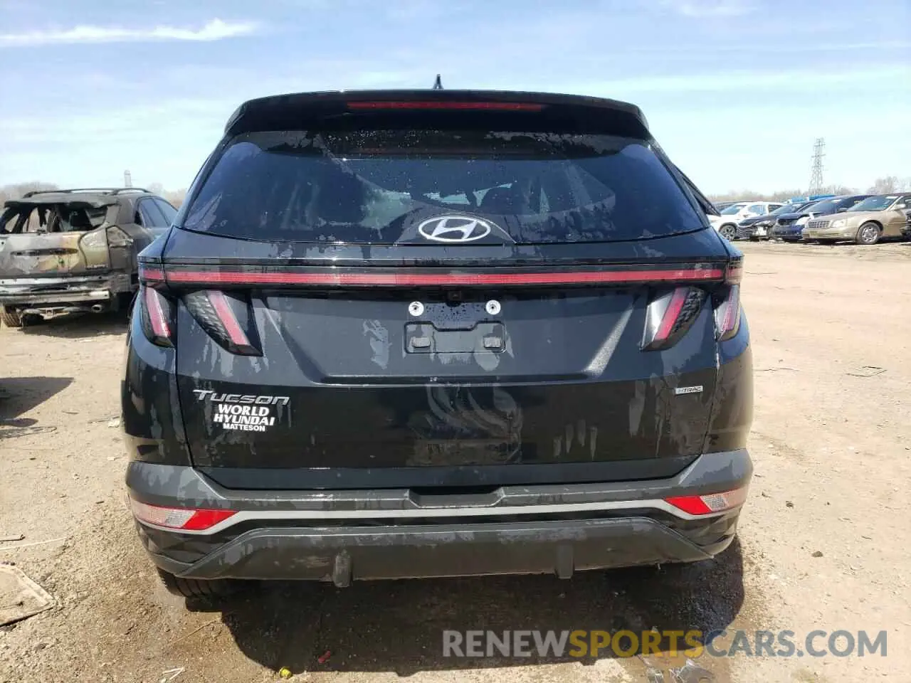 6 Photograph of a damaged car 5NMJBCAE9PH293806 HYUNDAI TUCSON 2023