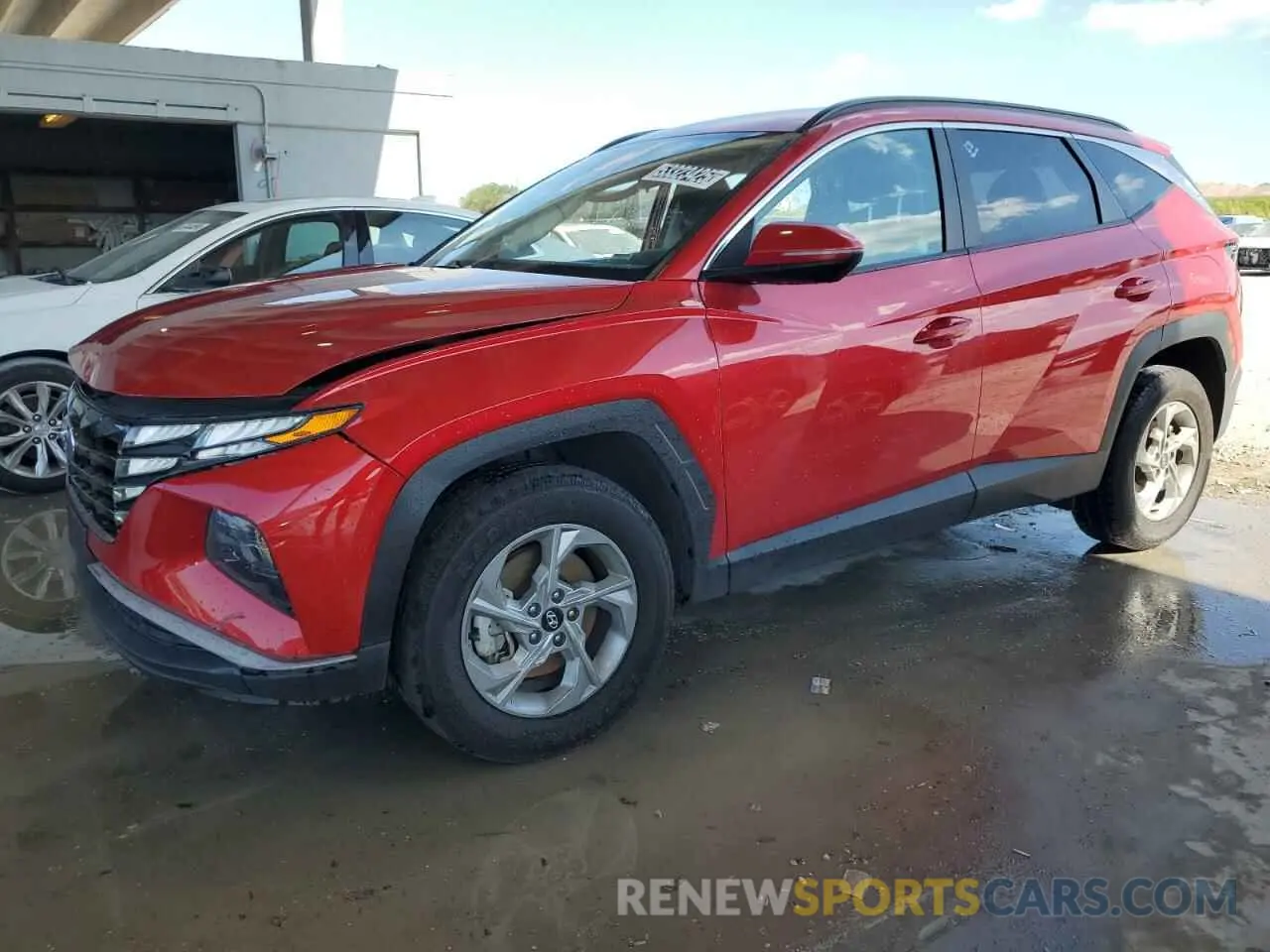 1 Photograph of a damaged car 5NMJBCAEXPH190037 HYUNDAI TUCSON 2023
