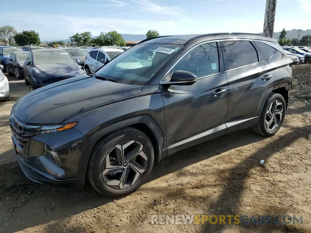 1 Photograph of a damaged car 5NMJE3AE0PH251967 HYUNDAI TUCSON 2023