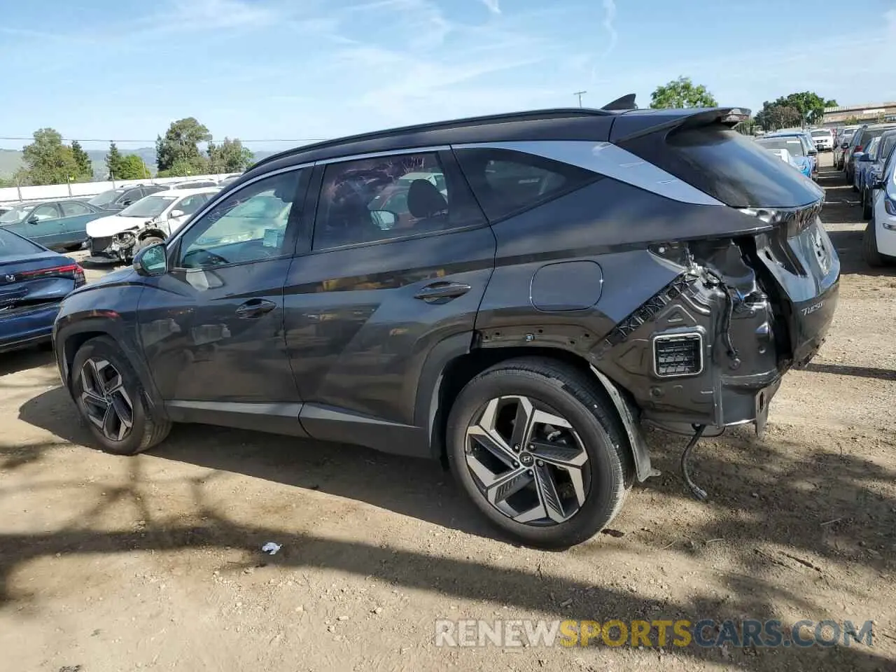 2 Photograph of a damaged car 5NMJE3AE0PH251967 HYUNDAI TUCSON 2023