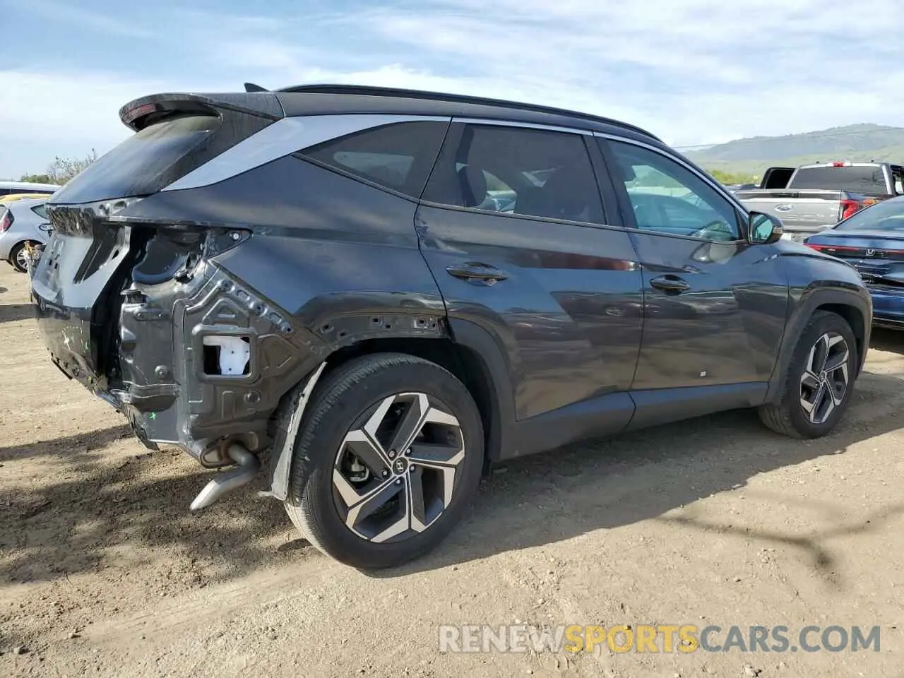 3 Photograph of a damaged car 5NMJE3AE0PH251967 HYUNDAI TUCSON 2023