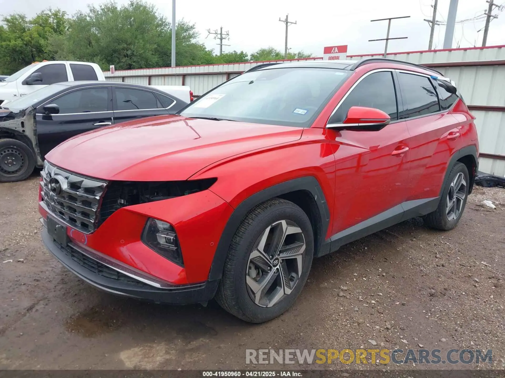 2 Photograph of a damaged car 5NMJE3AE0PH261284 HYUNDAI TUCSON 2023