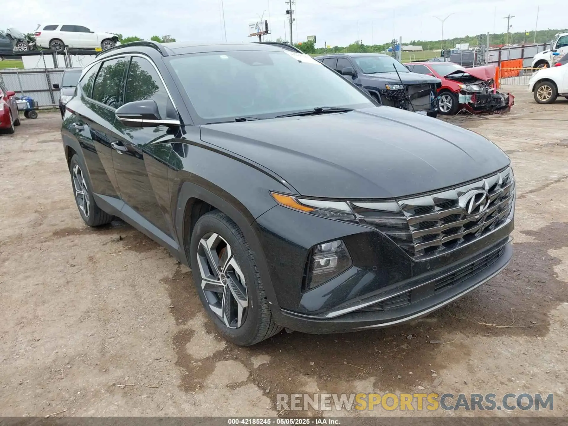 1 Photograph of a damaged car 5NMJE3AE1PH290700 HYUNDAI TUCSON 2023