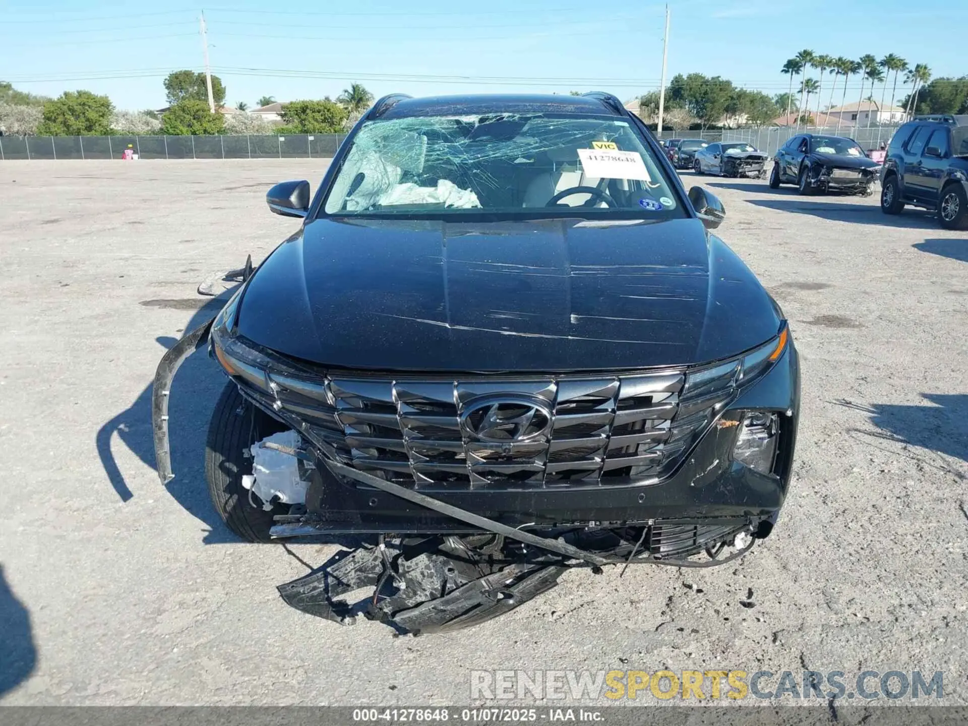6 Photograph of a damaged car 5NMJE3AE2PH284372 HYUNDAI TUCSON 2023