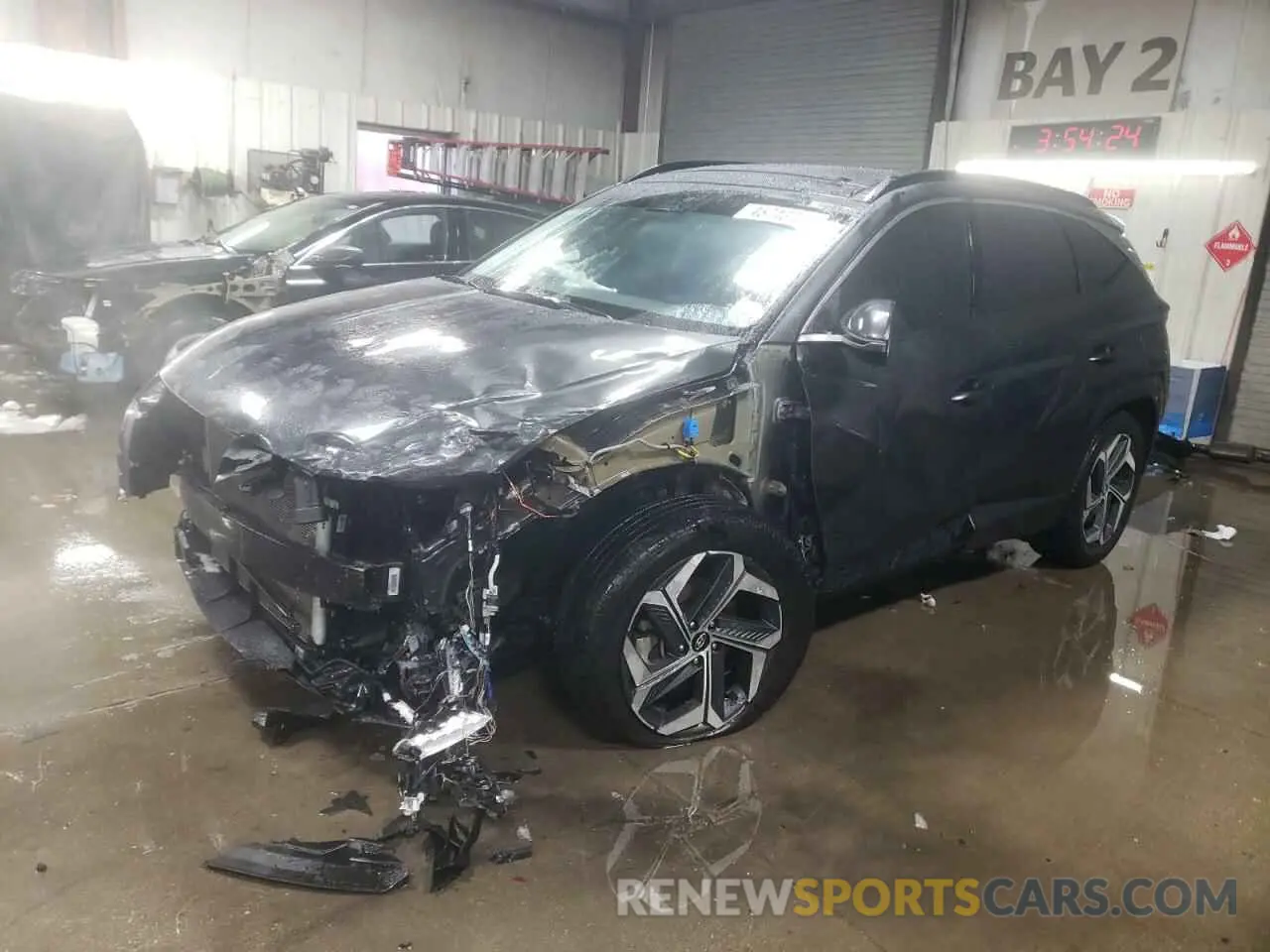 1 Photograph of a damaged car 5NMJE3AE3PH177346 HYUNDAI TUCSON 2023