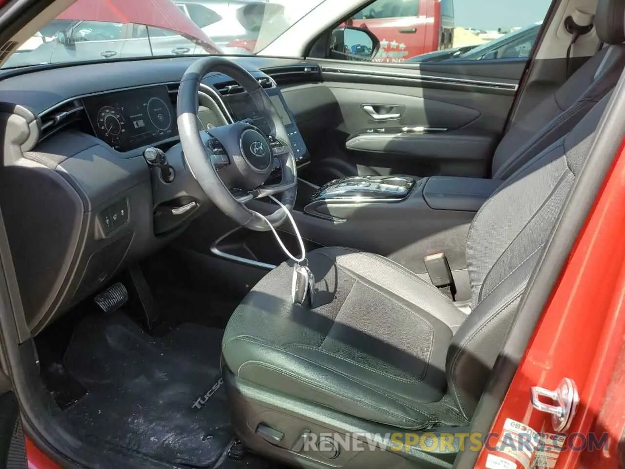 7 Photograph of a damaged car 5NMJE3AE3PH277303 HYUNDAI TUCSON 2023