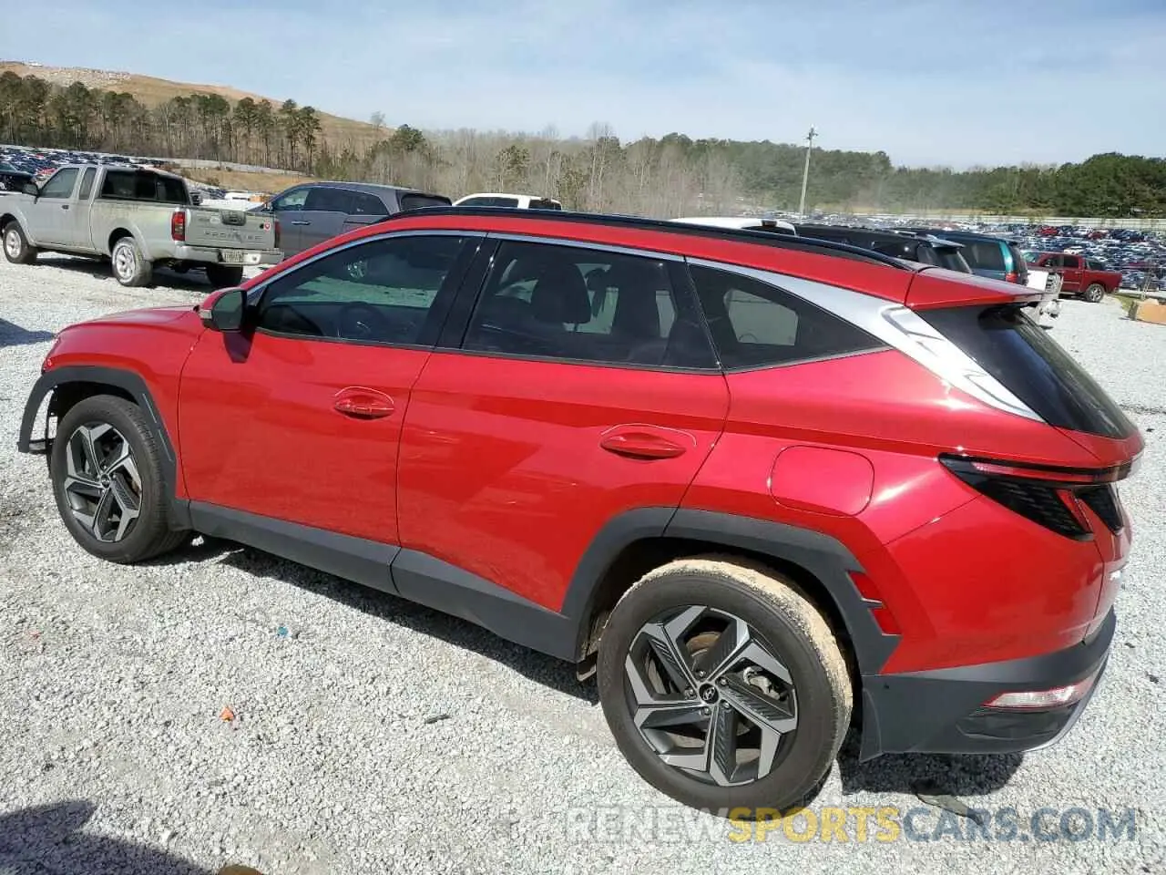2 Photograph of a damaged car 5NMJE3AE4PH184015 HYUNDAI TUCSON 2023