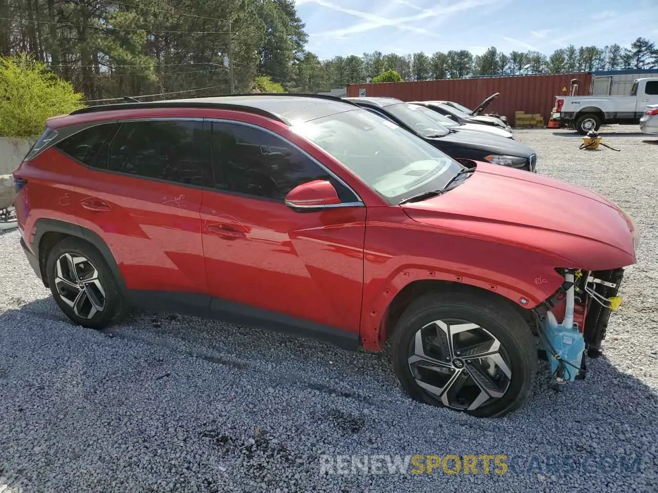 4 Photograph of a damaged car 5NMJE3AE4PH184015 HYUNDAI TUCSON 2023