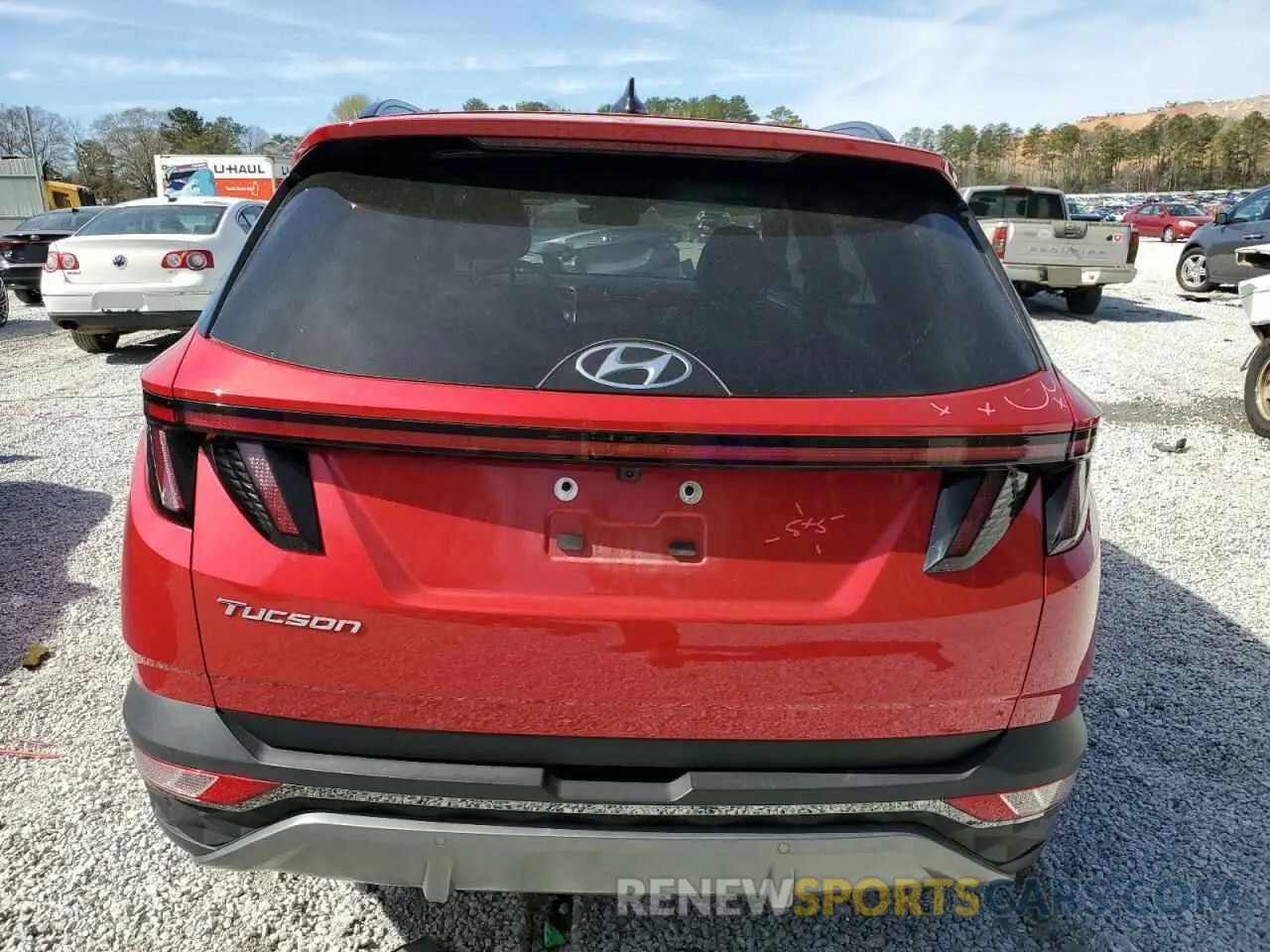 6 Photograph of a damaged car 5NMJE3AE4PH184015 HYUNDAI TUCSON 2023
