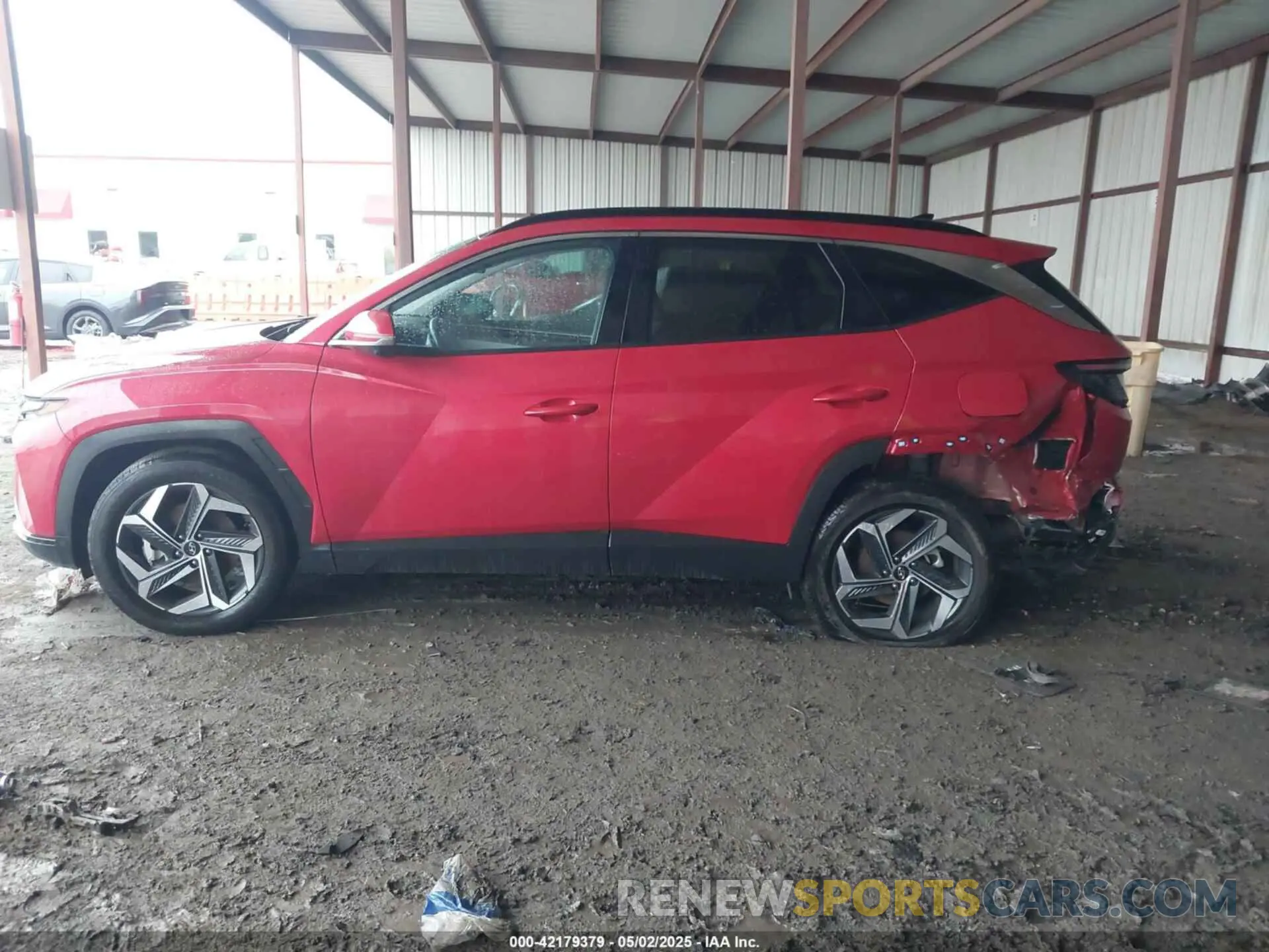 14 Photograph of a damaged car 5NMJE3AE4PH193183 HYUNDAI TUCSON 2023