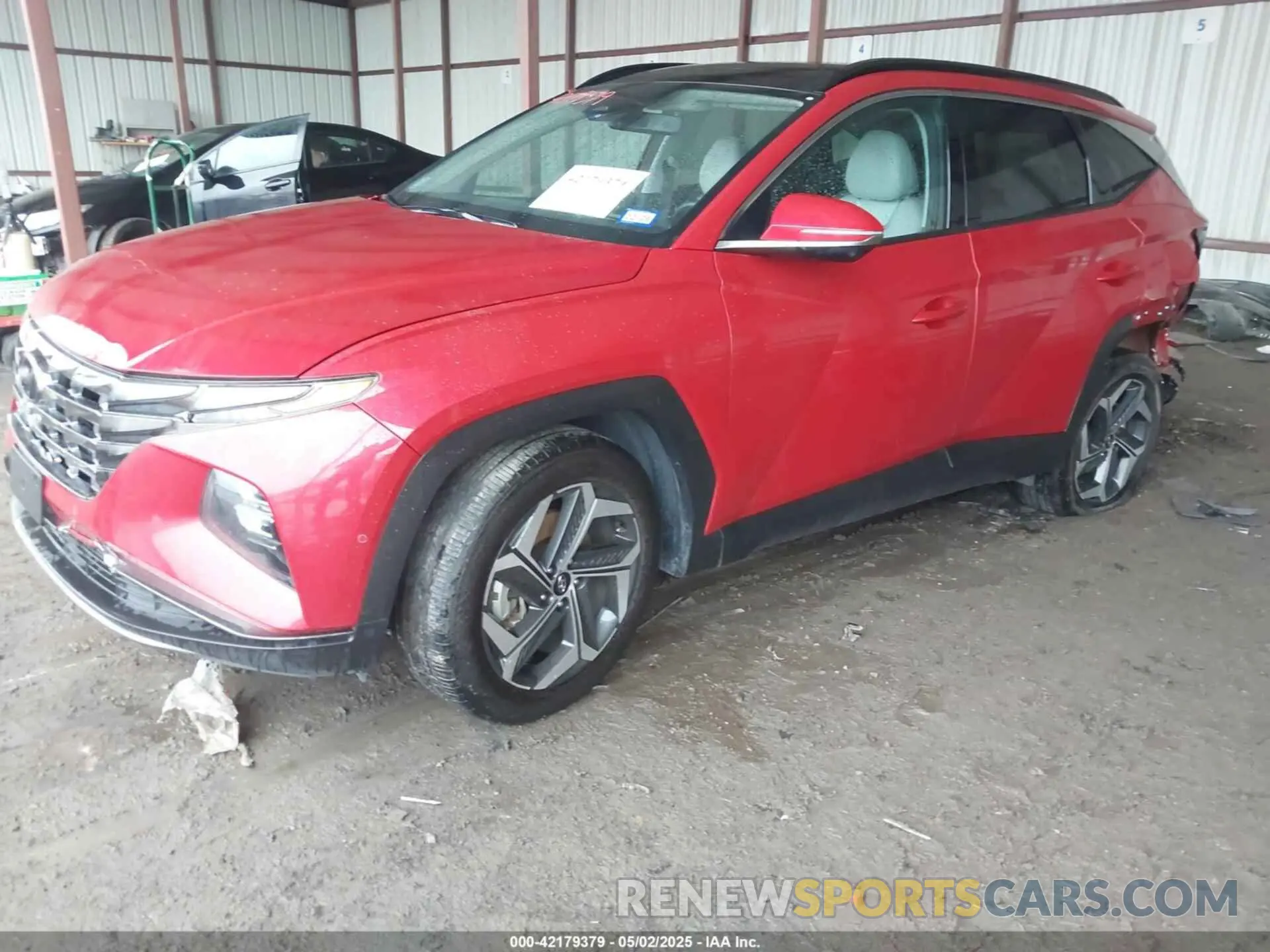 2 Photograph of a damaged car 5NMJE3AE4PH193183 HYUNDAI TUCSON 2023