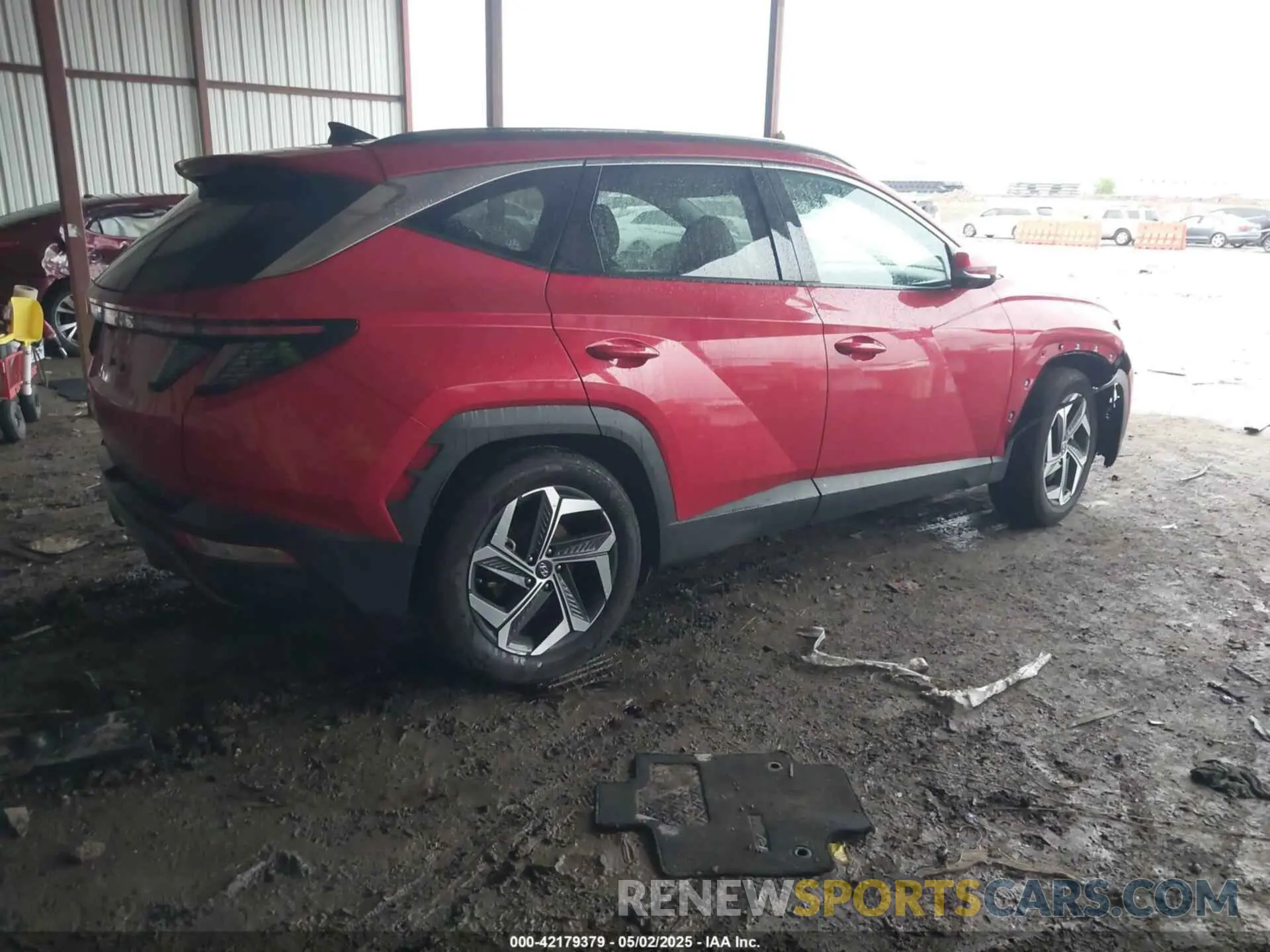 4 Photograph of a damaged car 5NMJE3AE4PH193183 HYUNDAI TUCSON 2023