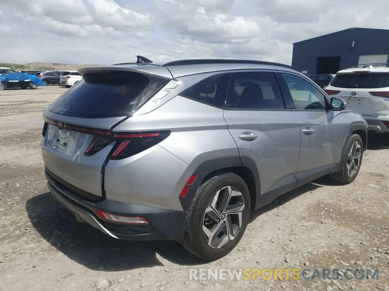 3 Photograph of a damaged car 5NMJE3AE4PH202495 HYUNDAI TUCSON 2023