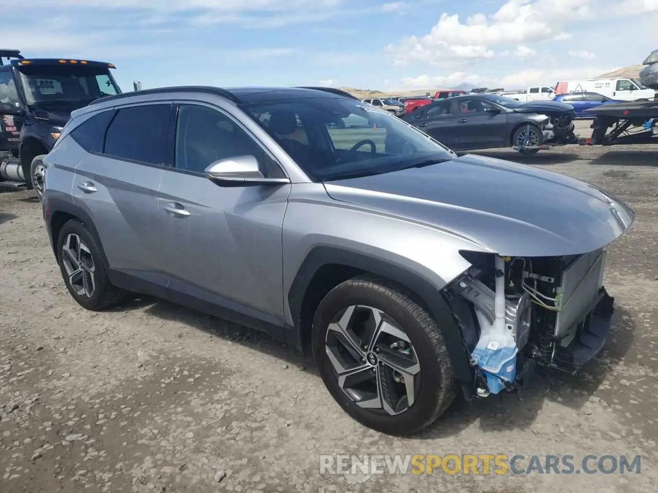 4 Photograph of a damaged car 5NMJE3AE4PH202495 HYUNDAI TUCSON 2023