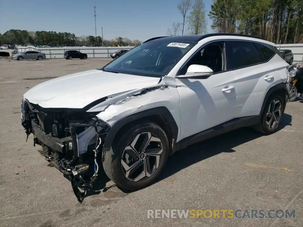 1 Photograph of a damaged car 5NMJE3AE4PH235741 HYUNDAI TUCSON 2023