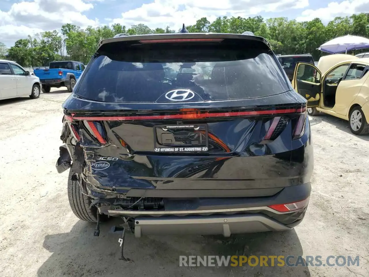 6 Photograph of a damaged car 5NMJE3AE5PH193578 HYUNDAI TUCSON 2023