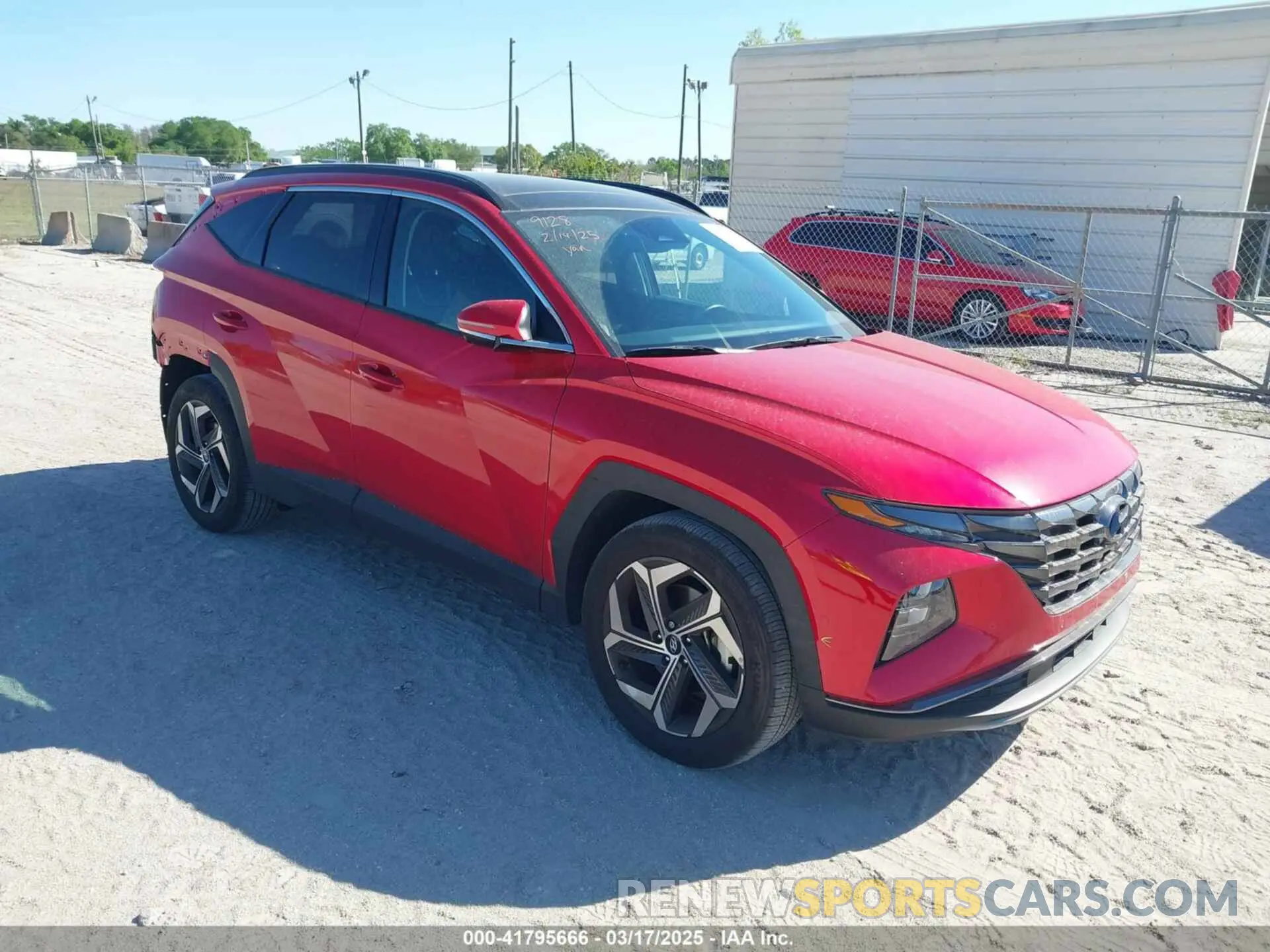 1 Photograph of a damaged car 5NMJE3AE5PH216177 HYUNDAI TUCSON 2023