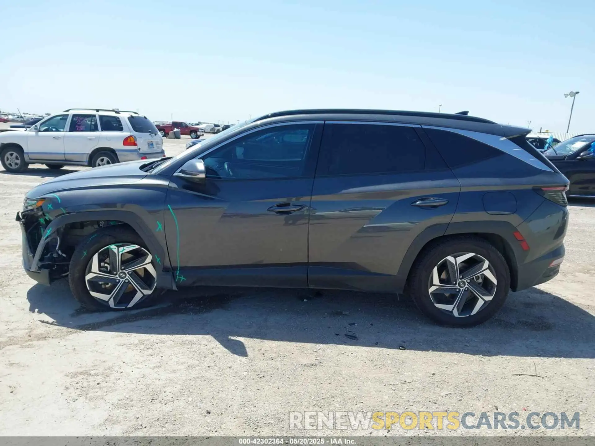 14 Photograph of a damaged car 5NMJE3AE7PH202376 HYUNDAI TUCSON 2023