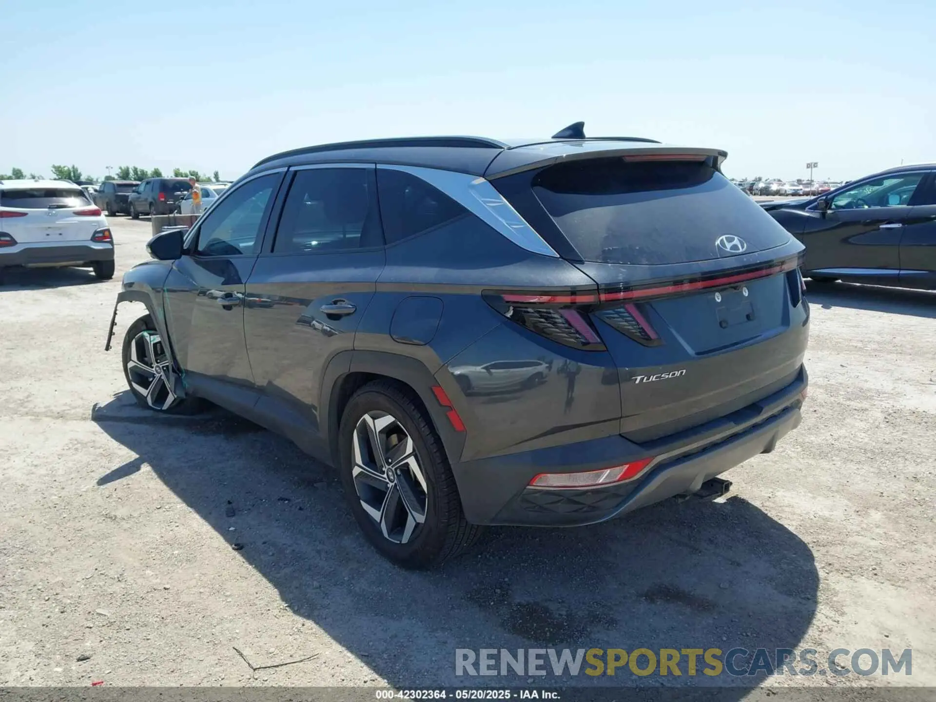 3 Photograph of a damaged car 5NMJE3AE7PH202376 HYUNDAI TUCSON 2023