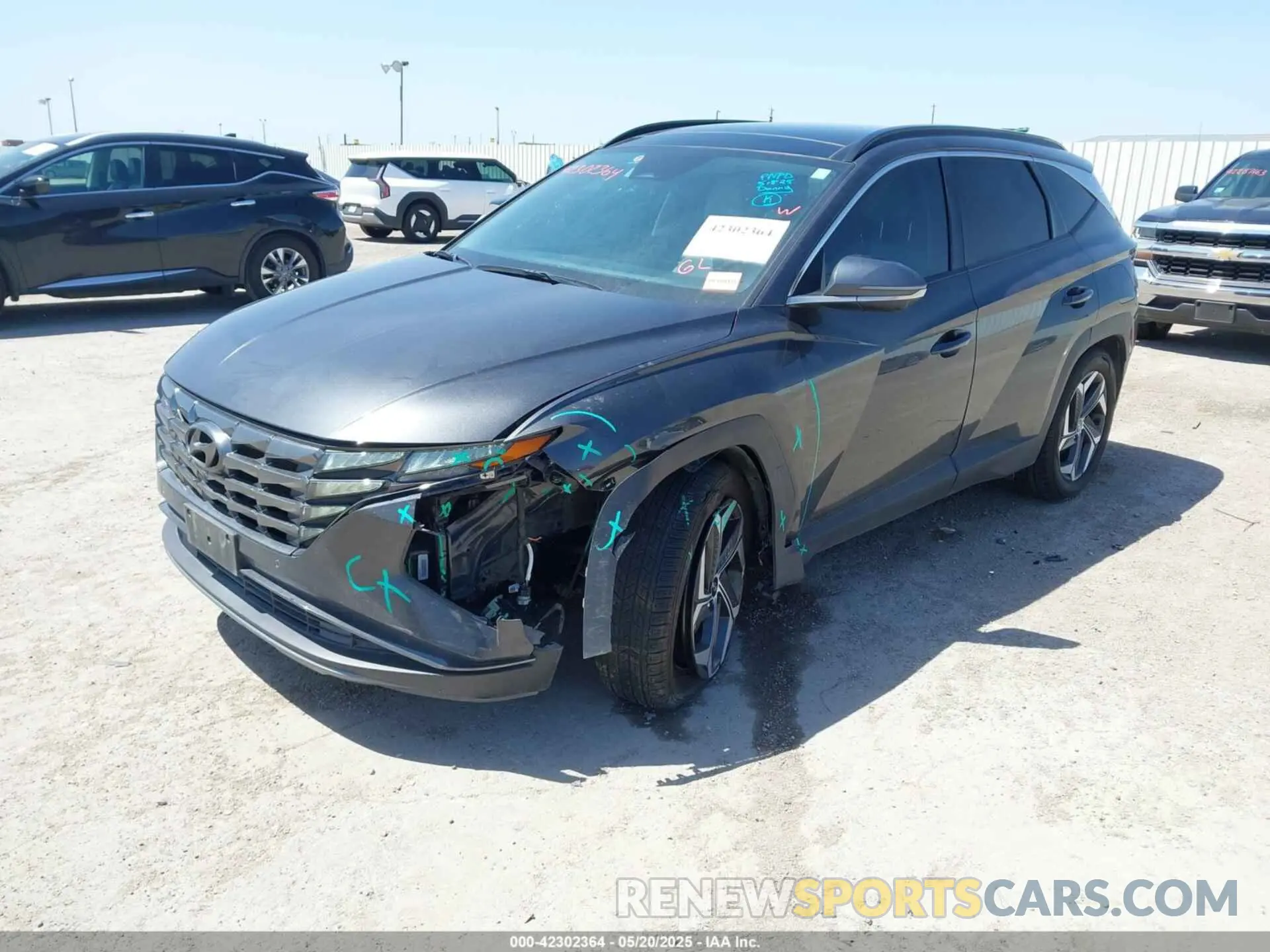 6 Photograph of a damaged car 5NMJE3AE7PH202376 HYUNDAI TUCSON 2023
