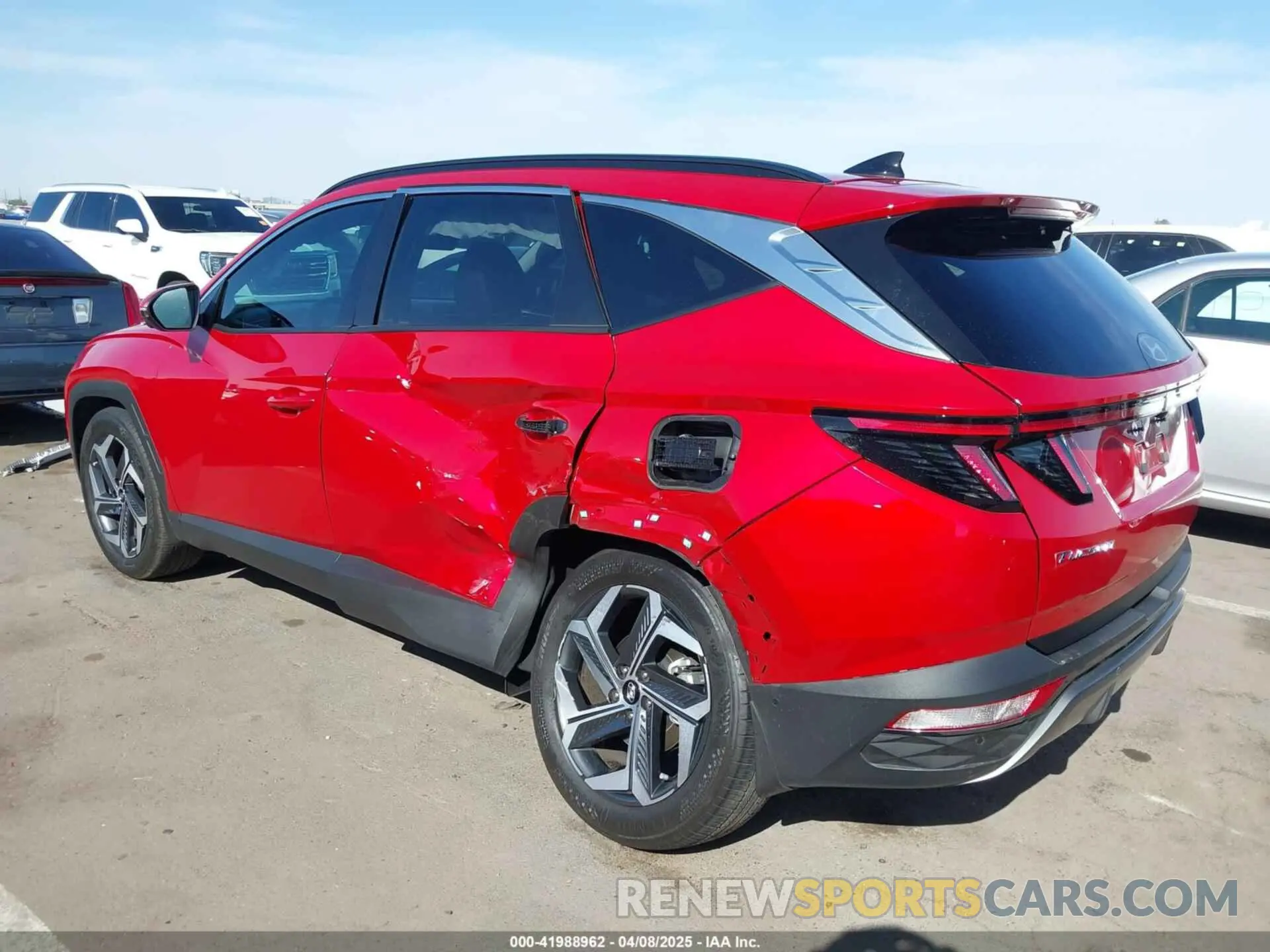 3 Photograph of a damaged car 5NMJE3AE7PH255868 HYUNDAI TUCSON 2023