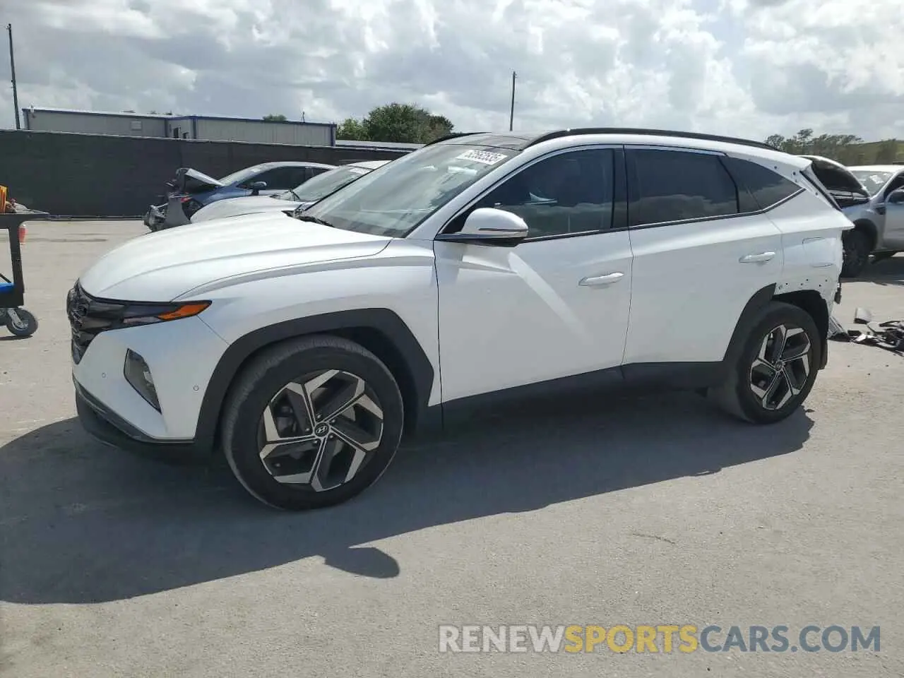 1 Photograph of a damaged car 5NMJE3AE8PH229246 HYUNDAI TUCSON 2023